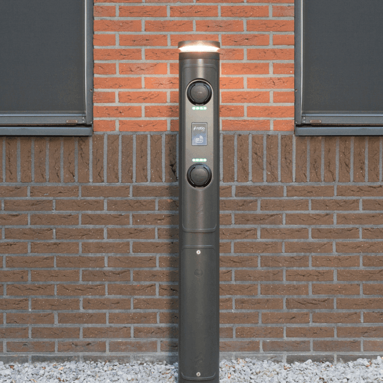 Slimme laadpaal installatie zakelijk